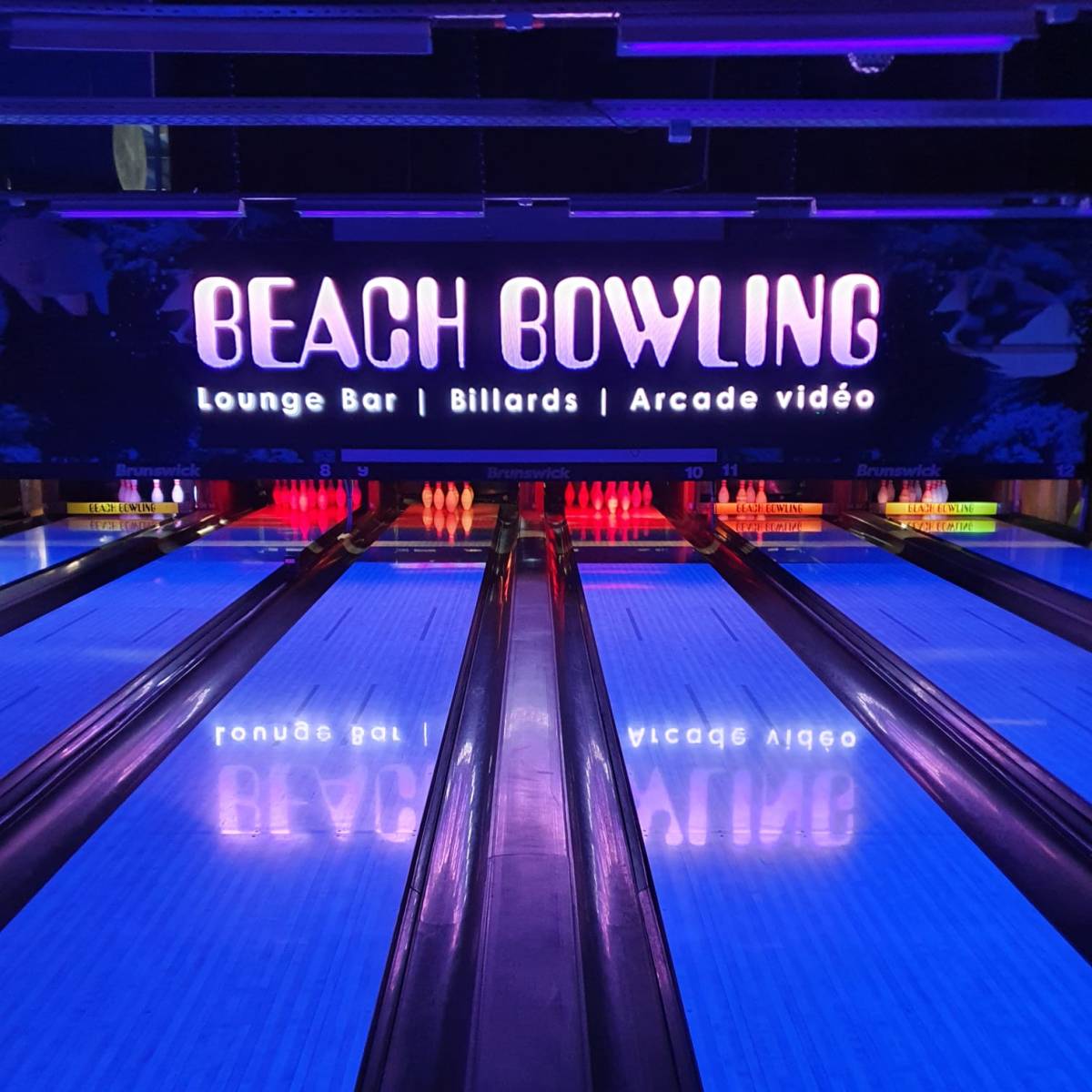 Écran LED bowling