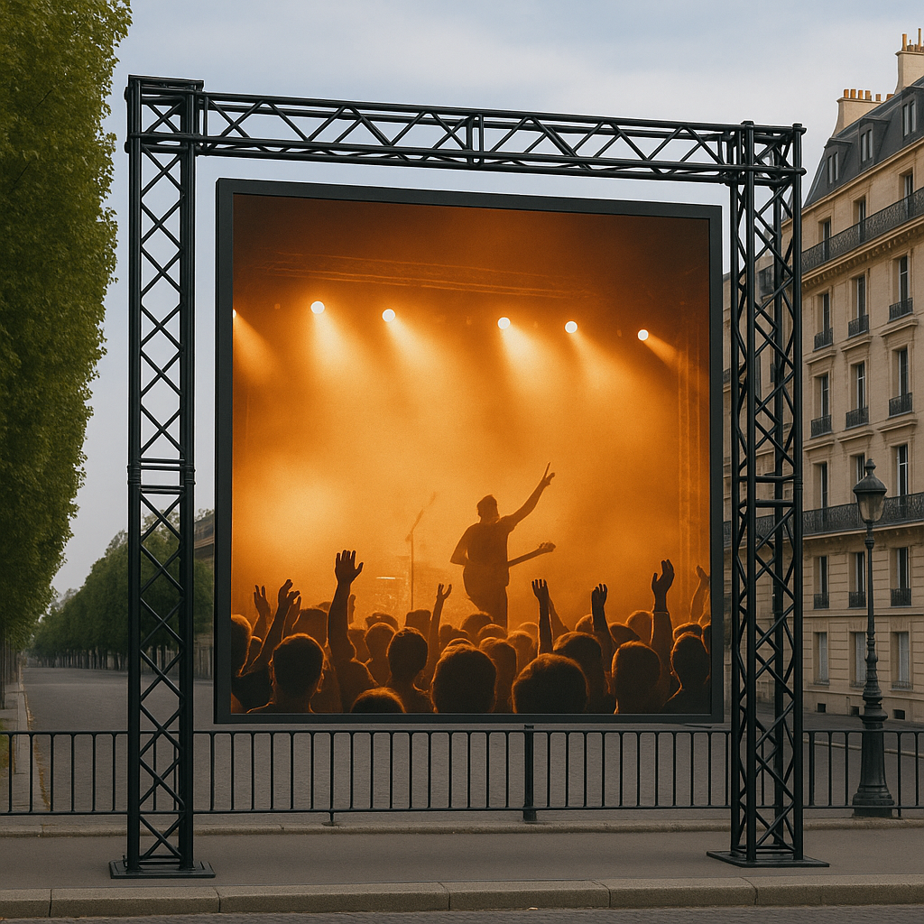 Écrans LED extérieurs à Paris : captez l’attention et valorisez votre communication