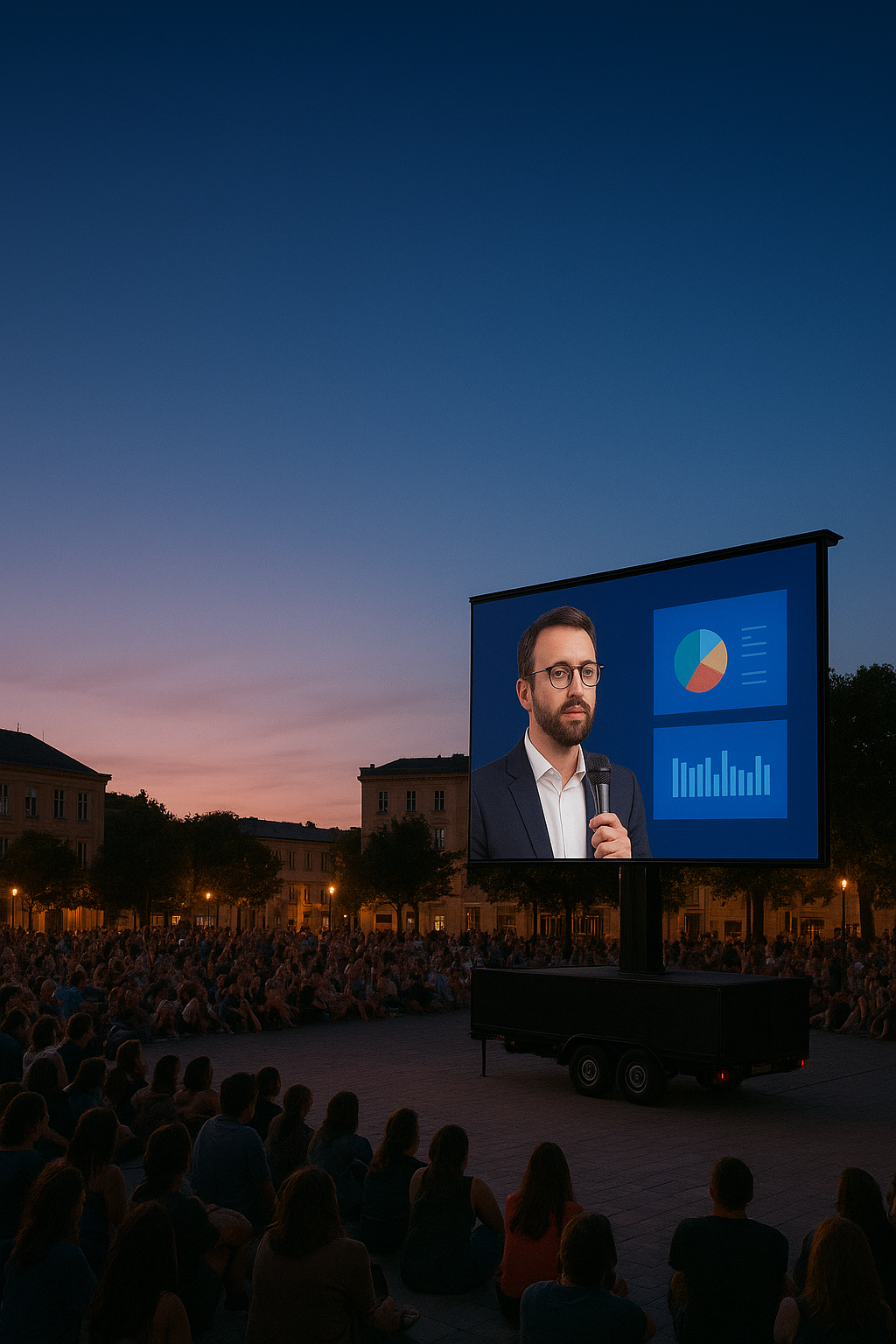 Les écrans LED mobiles : la communication qui vient à vous