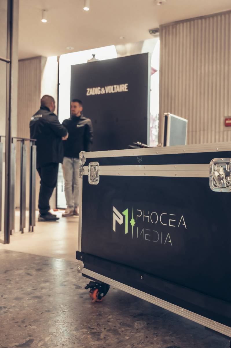 Flight case écran LED Phocea Media