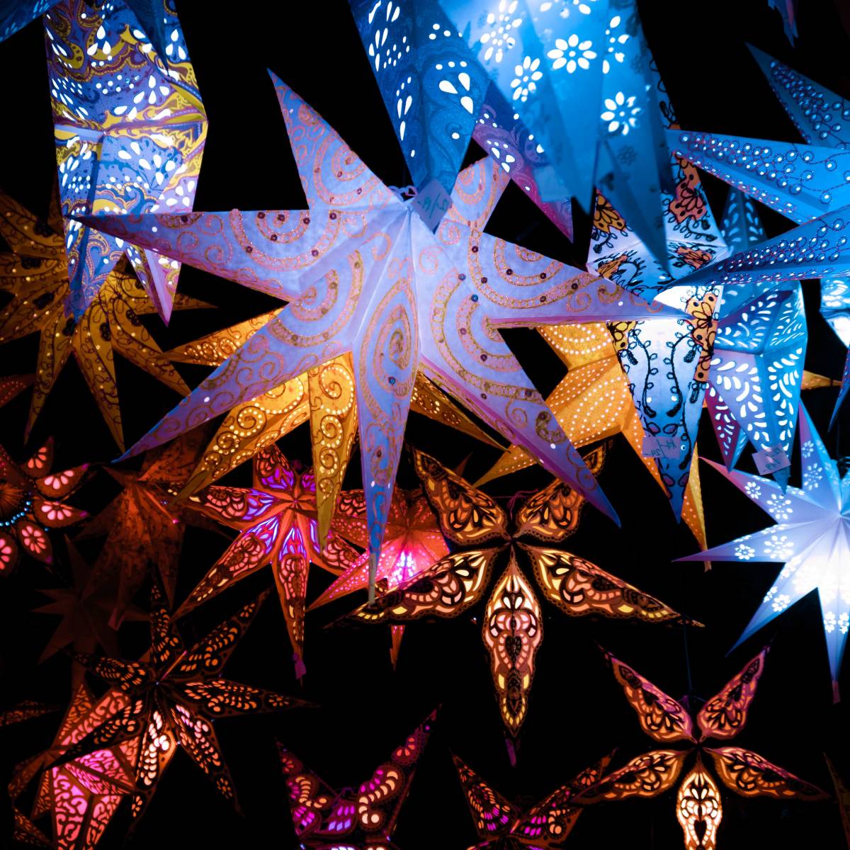 Ecran LED pour des événements d'hiver et de fêtes de fin d'année