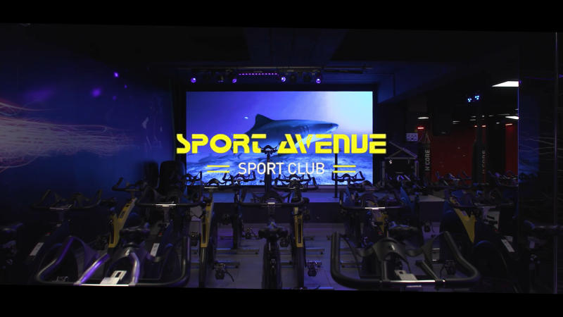 Écran LED Salle RPM Sport Avenue Sud Ouest