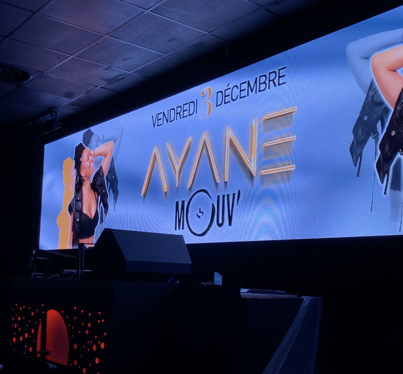 Écran LED Le live Club
