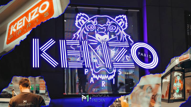 Les écrans LED transparents Mux Wave de Phocea Media : une solution discrète et efficace pour valoriser les vitrines